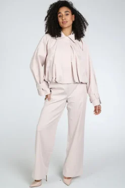 Aimée the label bowie Broek Licht roze