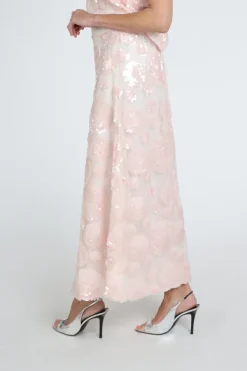 Aimée the label christine Rok wijd lang Licht roze