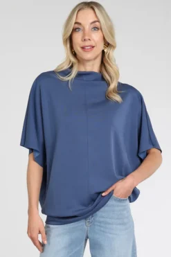 Aimée the label erik Sweater Vergrijsd blauw