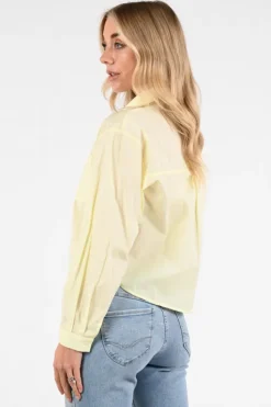 Aimée the label louen Blouse lange mouw Geel