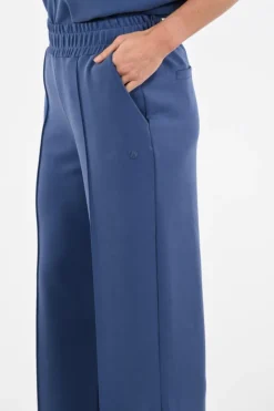 Aimée the label love Broek Vergrijsd blauw
