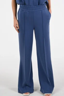 Aimée the label love Broek Vergrijsd blauw