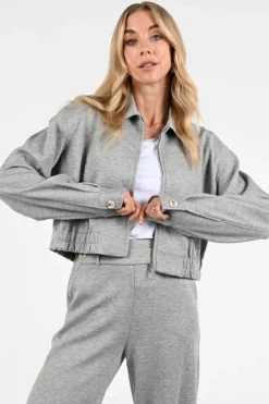 Aimée the label lys Bomber Grijs