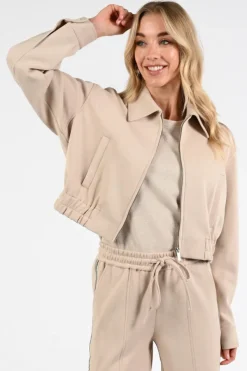 Aimée the label lys Bomber Zand