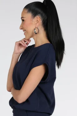 Aimée the label maris T-shirt korte mouw Marine