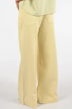 Aimée the label silke Jeans Geel