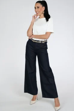 Aimée the label zeno T-shirt korte mouw Off white