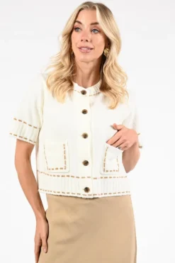 Beaumont BC88340261 Vest Off white