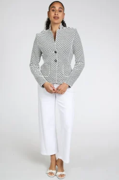 B Three jilian Blazer Off white