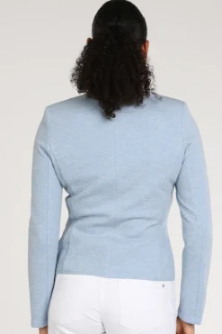 B Three june Blazer Licht blauw