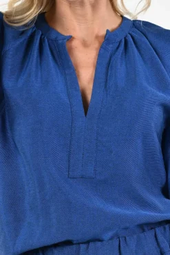 By-Bar 26112067 Blouse korte mouw Royal