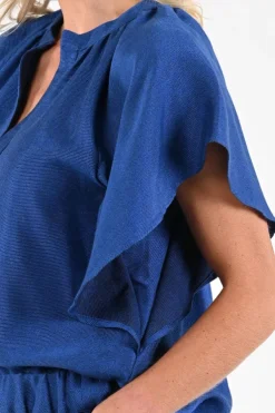 By-Bar 26112067 Blouse korte mouw Royal