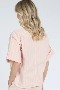 By-Bar 26112009  Blouse korte mouw Roze