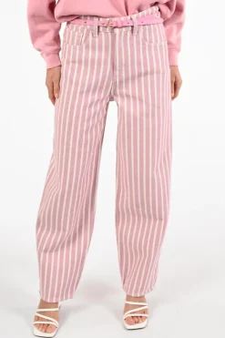 By-Bar 26218031 lew pink Broek Oud rose