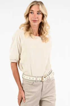 By-Bar 101009 Pull korte mouw Zand