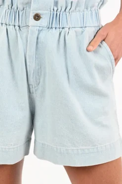 By-Bar 26218509 Short Light blue denim