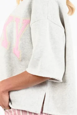 By-Bar 26211009  Sweater Licht grijs