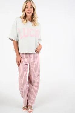 By-Bar 26211009  Sweater Licht grijs