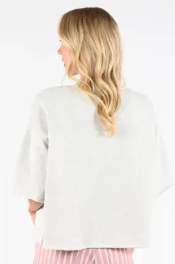 By-Bar 26211009  Sweater Licht grijs