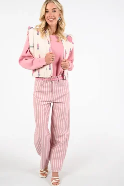 By-Bar 26218907  Sweater Roze