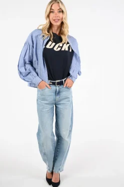 By-Bar 26211046 T-shirt korte mouw Marine