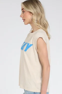 By-Bar 26211048 T-shirt korte mouw Zand