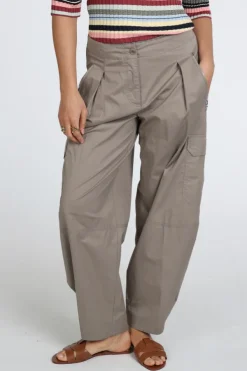 Cambio blossom Broek Taupe