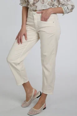 Cambio Elin 7670003619 Broek Ecru
