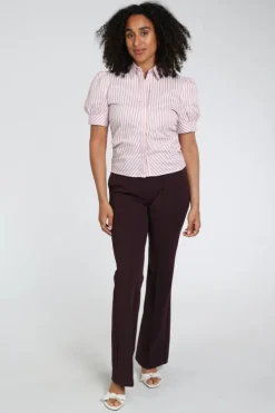 Cambio Francoise Broek Bordeauxrood