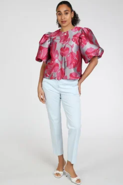 Cambio kiana 7666047902 Broek Licht blauw