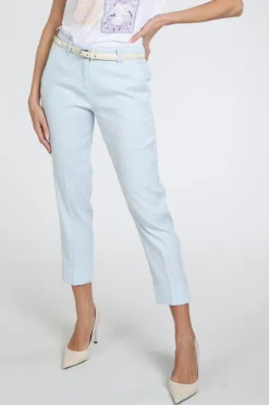 Cambio krystal Broek Licht blauw