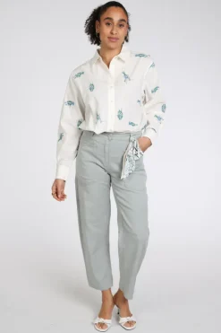Cambio ocean 7609038214 Broek Kaki