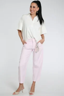 Cambio orelie 7609011101 Broek Roze