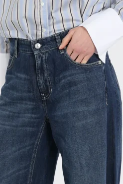 Cambio Palazzo 911200561 Jeans Dark blue denim