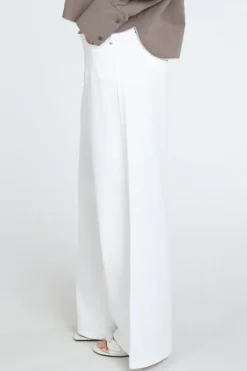 Cambio Palazzo 9042 Jeans White denim