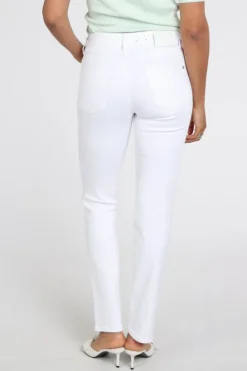 Cambio Piper long Jeans White denim