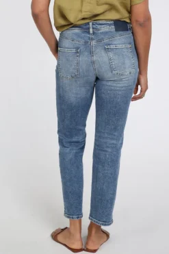 Cambio Piper short Jeans Blue denim