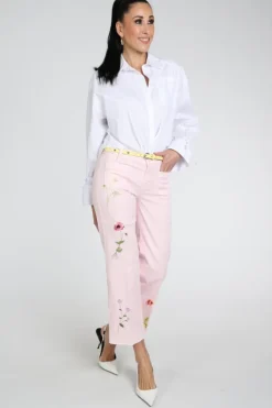 Cambio tess 7641008903 Broek Roze