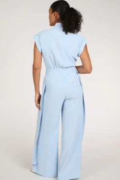 Caroline Biss 1505 Jumpsuit Licht blauw
