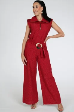 Caroline Biss 1552 Jumpsuit Rood