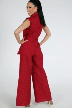Caroline Biss 1552 Jumpsuit Rood