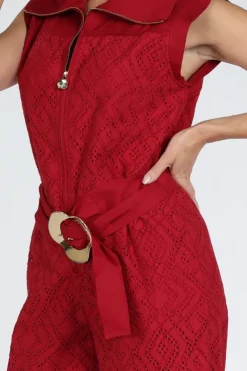 Caroline Biss 1552 Jumpsuit Rood