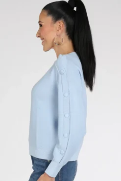 Caroline Biss 1207 Trui Licht blauw
