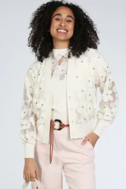 Caroline Biss 1212 Vest Ecru