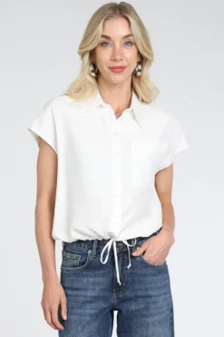 Catnoir 2492 Blouse mouwloos Off white