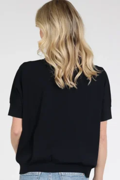 Catnoir 7539 Pull korte mouw Marine