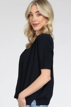 Catnoir 7539 Pull korte mouw Marine