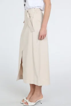 Catnoir 5580 Rok recht lang Zand