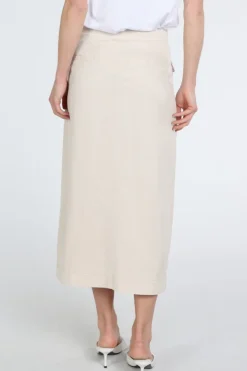 Catnoir 5580 Rok recht lang Zand