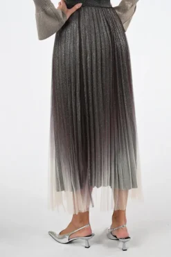 Co'couture 34211 Rok wijd lang Bruin